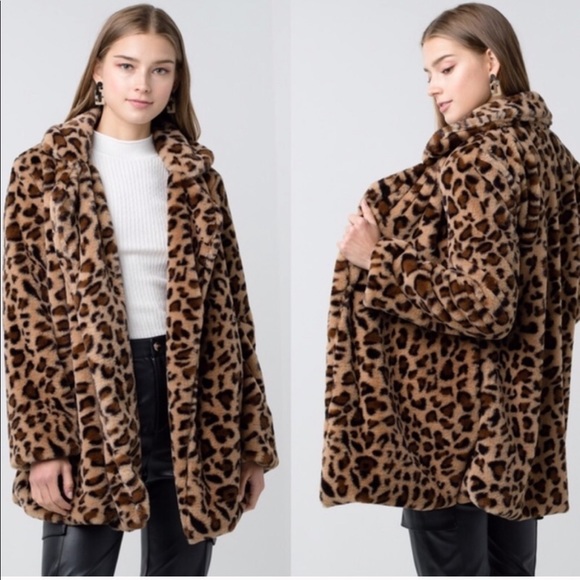 BEST SELLER 😍LEOPARD COAT- Sweater - Picture 2 of 4